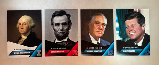 Political Trading Cards: U.S. Presidents Edition